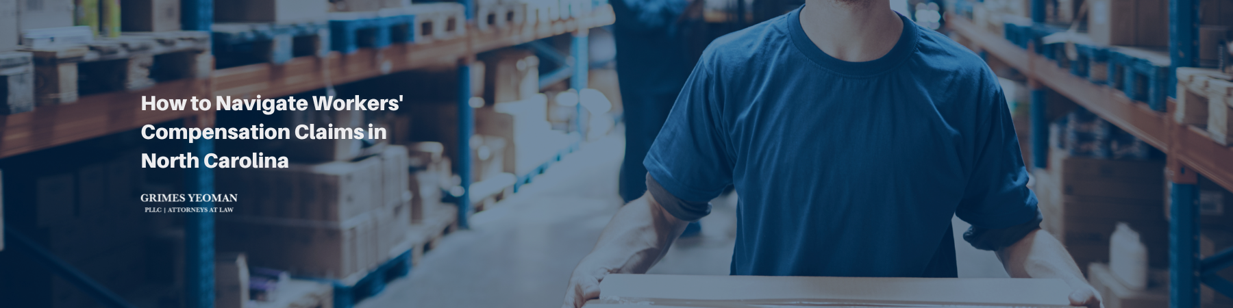 factory worker holding a cardboard box